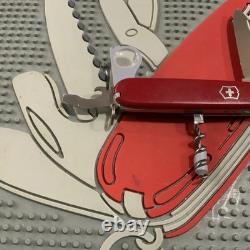 Victorinox Swiss Army Knife Red Scientist 91mm Very Clean Good Snap