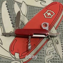 Victorinox Swiss Army Knife Red Scientist 91mm Very Clean Good Snap