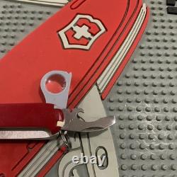 Victorinox Swiss Army Knife Red Scientist 91mm Very Clean Good Snap