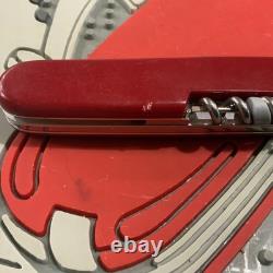 Victorinox Swiss Army Knife Red Scientist 91mm Very Clean Good Snap