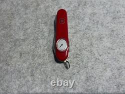 Victorinox Swiss Army Knife Red Timekeeper 91mm Roman Numerals Mint With Pouch