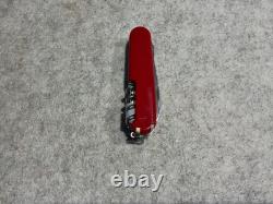 Victorinox Swiss Army Knife Red Timekeeper 91mm Roman Numerals Mint With Pouch