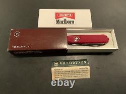 Victorinox Swiss Army Knife Red Trail Guide Marlboro Unlimited New In Box