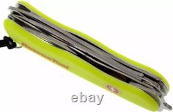 Victorinox Swiss Army Knife Rescue Tool Florescent Yellow w Red Sheath SEALED
