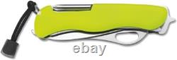 Victorinox Swiss Army Knife Rescue Tool Florescent Yellow w Red Sheath SEALED