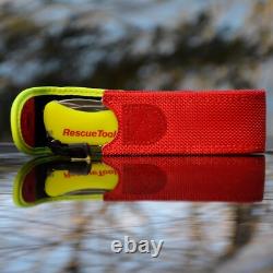 Victorinox Swiss Army Knife Rescue Tool Florescent Yellow w Red Sheath SEALED