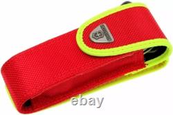 Victorinox Swiss Army Knife Rescue Tool Florescent Yellow w Red Sheath SEALED
