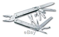 Victorinox Swiss Army Knife S. Steel SwissTool X Nylon Belt Pouch & 28 Functions