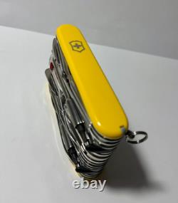 Victorinox Swiss Army Knife SWISSCHAMP XXL 73 function YELLOW 1.6795. XXL NEW