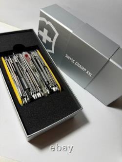 Victorinox Swiss Army Knife SWISSCHAMP XXL 73 function YELLOW 1.6795. XXL NEW