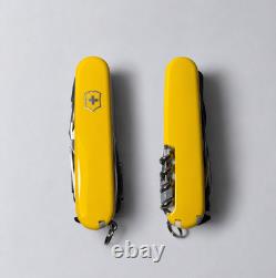Victorinox Swiss Army Knife SWISSCHAMP XXL 73 function YELLOW 1.6795. XXL NEW
