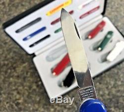 Victorinox Swiss Army Knife Salesman Sample Set with Case RARE