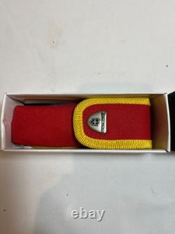 Victorinox Swiss Army Knife Sta Glo Rescue Tool Berm Police With Pouch New In Box