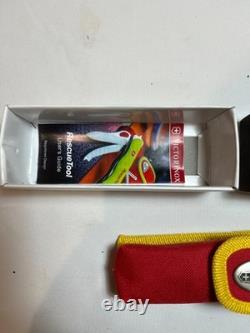 Victorinox Swiss Army Knife Sta Glo Rescue Tool Berm Police With Pouch New In Box