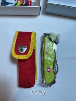 Victorinox Swiss Army Knife Sta Glo Rescue Tool Berm Police With Pouch New In Box