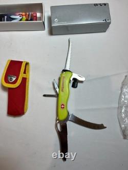 Victorinox Swiss Army Knife Sta Glo Rescue Tool Berm Police With Pouch New In Box