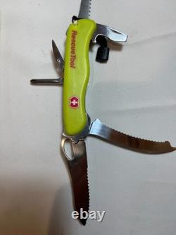 Victorinox Swiss Army Knife Sta Glo Rescue Tool Berm Police With Pouch New In Box