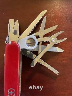 Victorinox Swiss Army Knife SwissChamp with SOS pouch & compass/mag/thermometer