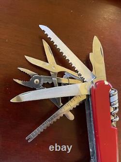 Victorinox Swiss Army Knife SwissChamp with SOS pouch & compass/mag/thermometer