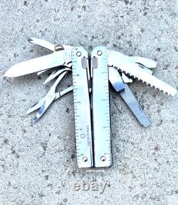 Victorinox Swiss Army Knife SwissTool MX With Black Nylon Pouch 3.0327. MN NIB