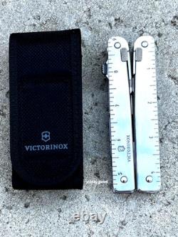 Victorinox Swiss Army Knife SwissTool MX With Black Nylon Pouch 3.0327. MN NIB