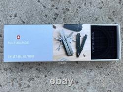 Victorinox Swiss Army Knife SwissTool MX With Black Nylon Pouch 3.0327. MN NIB
