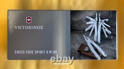 Victorinox Swiss Army Knife, SwissTool Spirit Plus Ratchet & Pouch 3.0236. L NIB