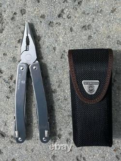 Victorinox Swiss Army Knife SwissTool Spirit X Plus With Pouch 3.0235. N, NIB