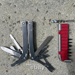 Victorinox Swiss Army Knife SwissTool Spirit X Plus With Pouch 3.0235. N, NIB