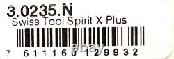 Victorinox Swiss Army Knife SwissTool Spirit X Plus With Pouch 3.0235. N, NIB