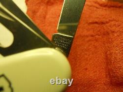 Victorinox Swiss Army Knife Swisschamp 1.6795.7 Officier Suisse Rare White 1976