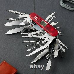 Victorinox Swiss Army Knife, Swisschamp XAVT, Ruby Red, 1.6795. XAVT, New In Box