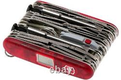 Victorinox Swiss Army Knife, Swisschamp XAVT, Ruby Red, 1.6795. XAVT, New In Box