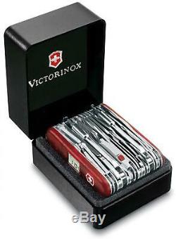 Victorinox Swiss Army Knife Swisschamp XAVT Ruby Red 1.6795. XAVT Pocketknife NIB