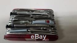 Victorinox Swiss Army Knife, Swisschamp XAVT, Ruby Red Knife WAS NEVER USED