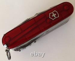 Victorinox Swiss Army Knife, Swisschamp XLT, Ruby Red, Knive 53504, New In Box