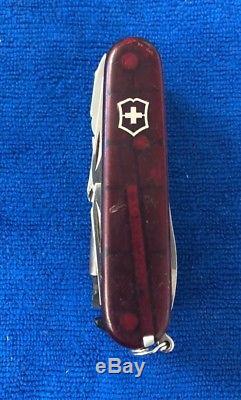Victorinox-Swiss Army Knife-Swisschamp XLT Ruby scales
