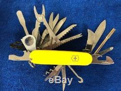 Victorinox-Swiss Army Knife-Swisschamp XLT Yellow scales