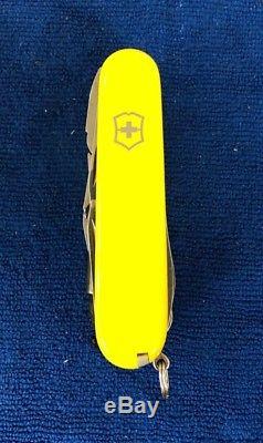 Victorinox-Swiss Army Knife-Swisschamp XLT Yellow scales