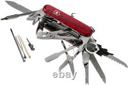 Victorinox Swiss Army Knife Swisschamp Xlt Ruby/red 1.6795. Xlt-x2 New Boxed