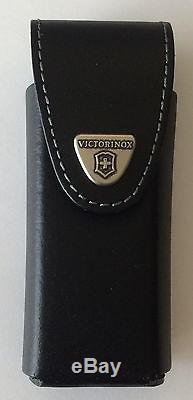 Victorinox Swiss Army Knife, Swisstool CS Plus W-Black Leather Pouch 53946, NIB
