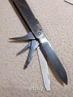 Victorinox Swiss Army Knife Swisstool Plus 6 Bits & Wrench New W Box & Paper