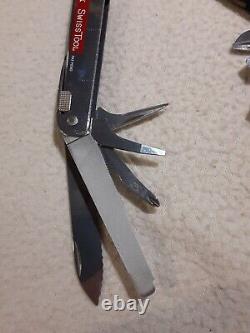 Victorinox Swiss Army Knife Swisstool Plus 6 Bits & Wrench New W Box & Paper