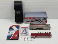 Victorinox Swiss Army Knife, Swisstool Plus & Pouch New In Box