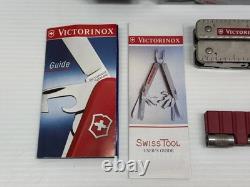 Victorinox Swiss Army Knife, Swisstool Plus & Pouch New In Box