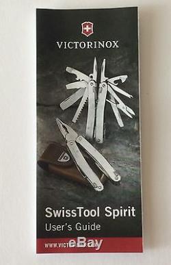 Victorinox Swiss Army Knife, Swisstool Spirit Plus Ratchet With Pouch 53806, NIB