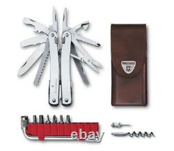 Victorinox Swiss Army Knife, Swisstool Spirit X Plus & Pouch 3.025. L New In Box