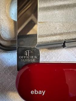 Victorinox Swiss Army Knife Time Keeper Roman Numerals Clock Discontinued & Case