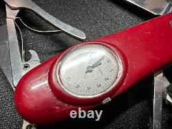 Victorinox Swiss Army Knife Timekeeper Arabic Number Vintage Collectible