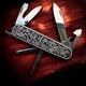 Victorinox Swiss Army Knife Tinker Model with Engraved Titanium Scales